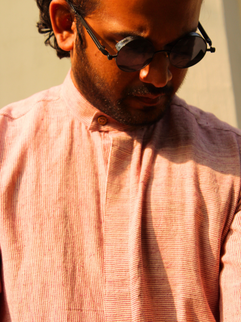 Handwoven kotpad full sleeve shirt