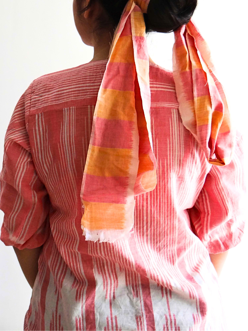 Dusk Handwoven Ikat Top