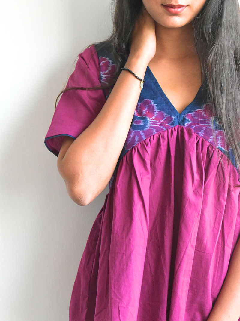 Phulla Handwoven Ikat Top