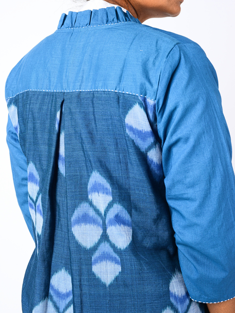 Charu Handwoven Ikat shrug