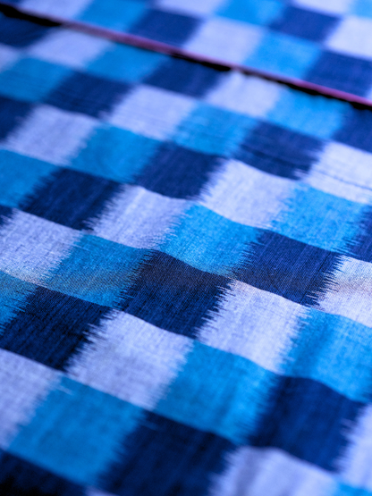 Urja Ikat Cotton Handwoven Saree