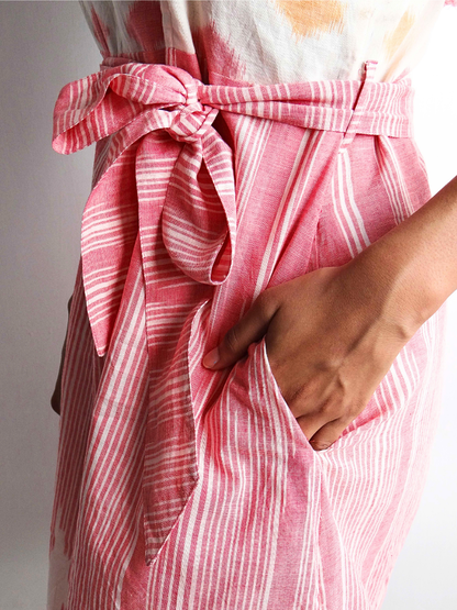 Vesper Handwoven Ikat Dress