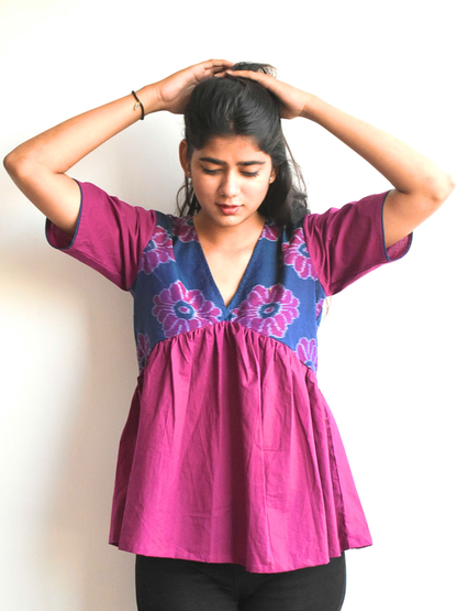 Phulla Handwoven Ikat Top