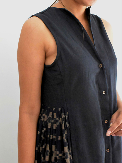 Mia Handwoven Ikat dress