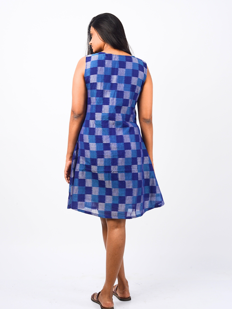 Zaara ikat handwoven ikat dress